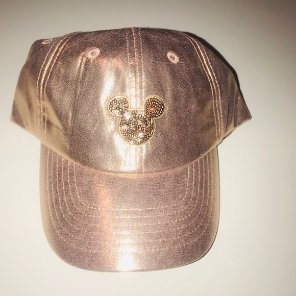 rose gold disney hat
